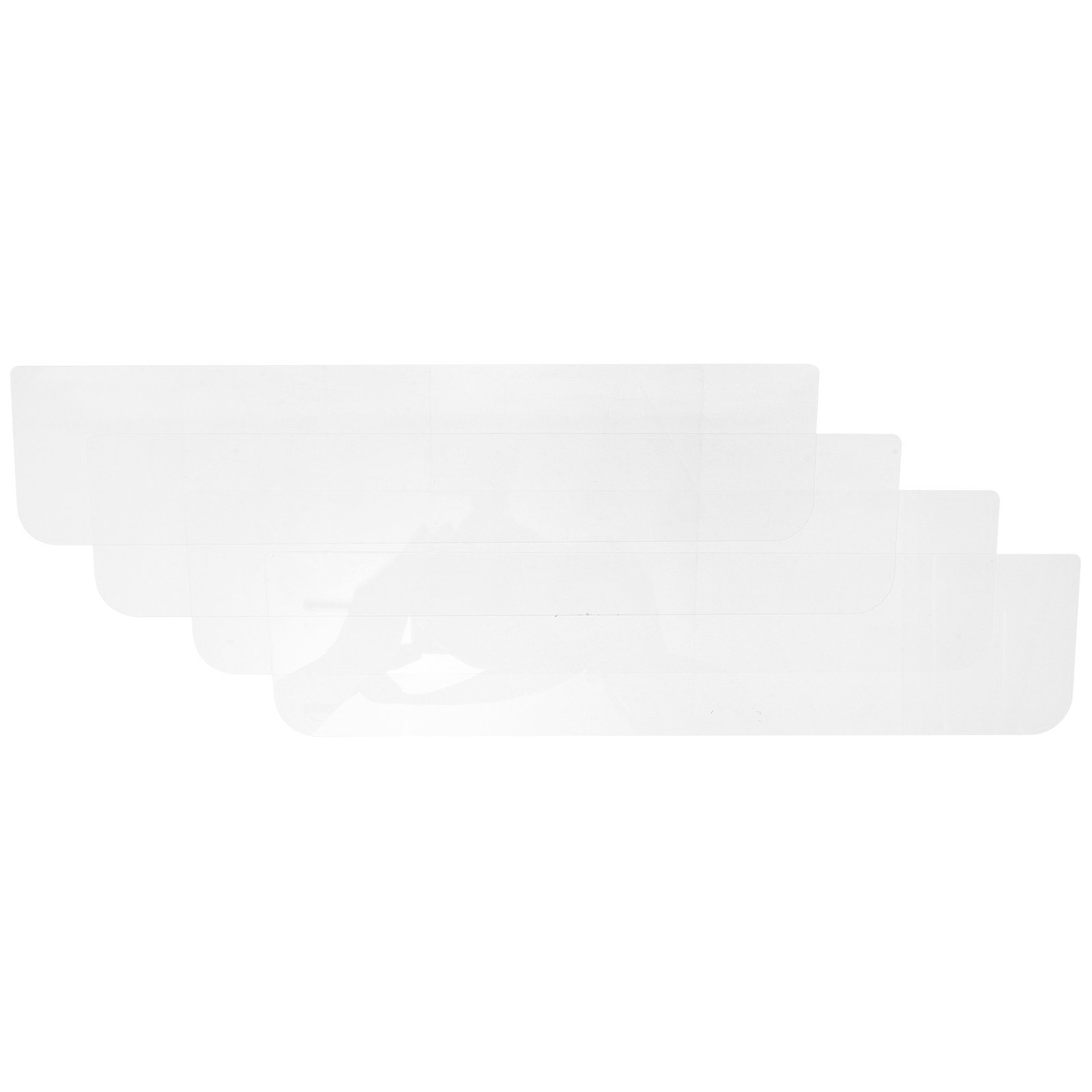 Serving Tray Mold - 4Pcs Kotak Akrilik Tiramisu dengan Sekat