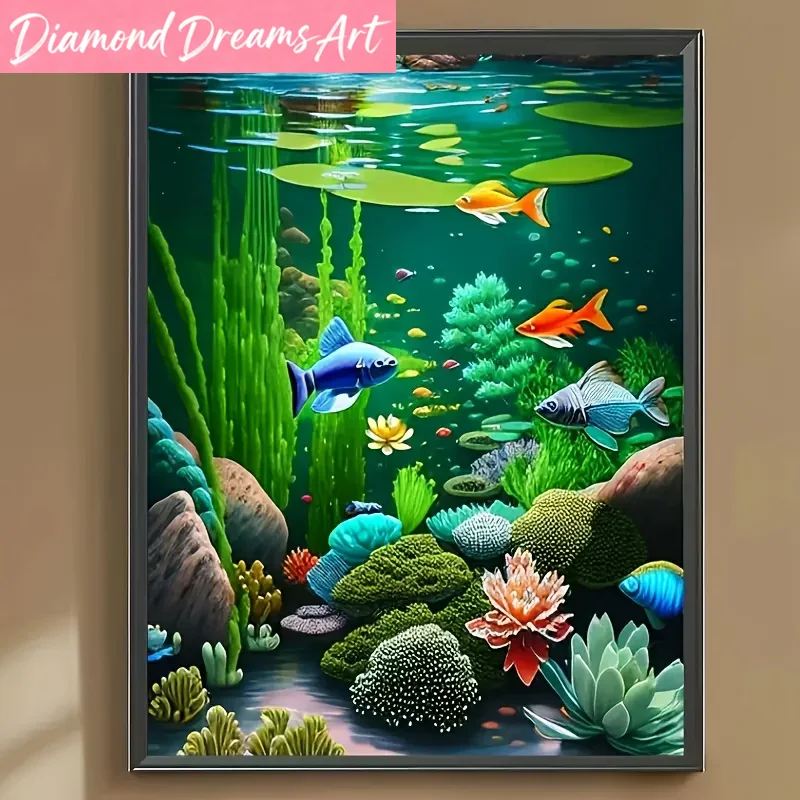 Resin Craft For Beginners - Lukisan Seni Berlian Tanpa Bingkai, Kerajinan