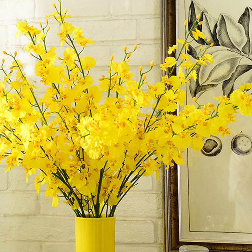 Bunga palsu bentuk anggrek kun - Dried Flower Bulk ulasan dan harga