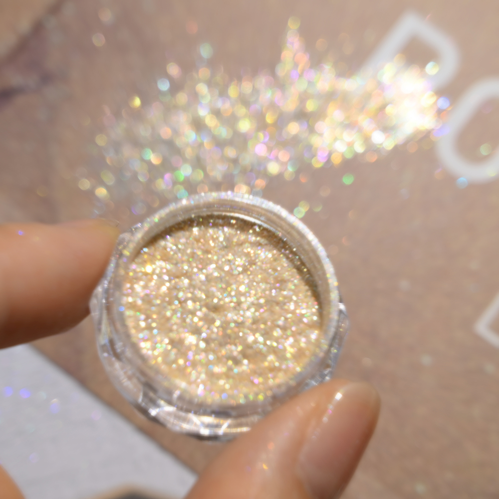 Super mengkilap Opal emas bubu - Gold Foil Flakes ulasan dan harga