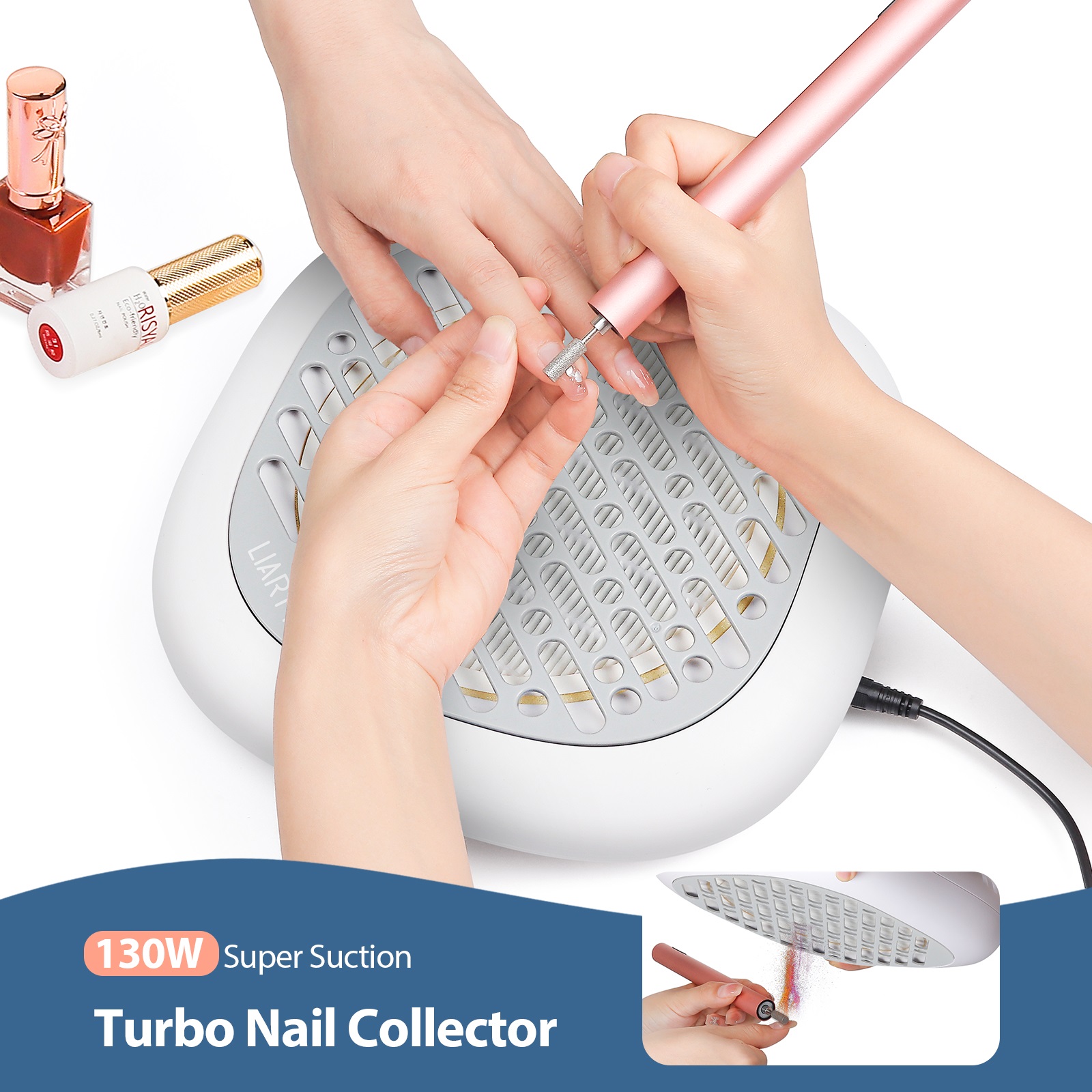 Penyedot Debu Kuku Mini 130W D - Vacuum Chamber Small ulasan dan harga