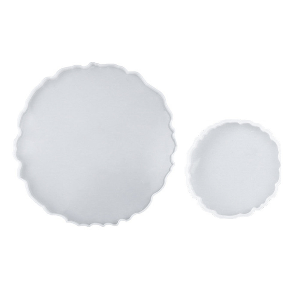 2Pcs Cetakan Resin Kristal Sil - Serving Tray Mold ulasan dan harga