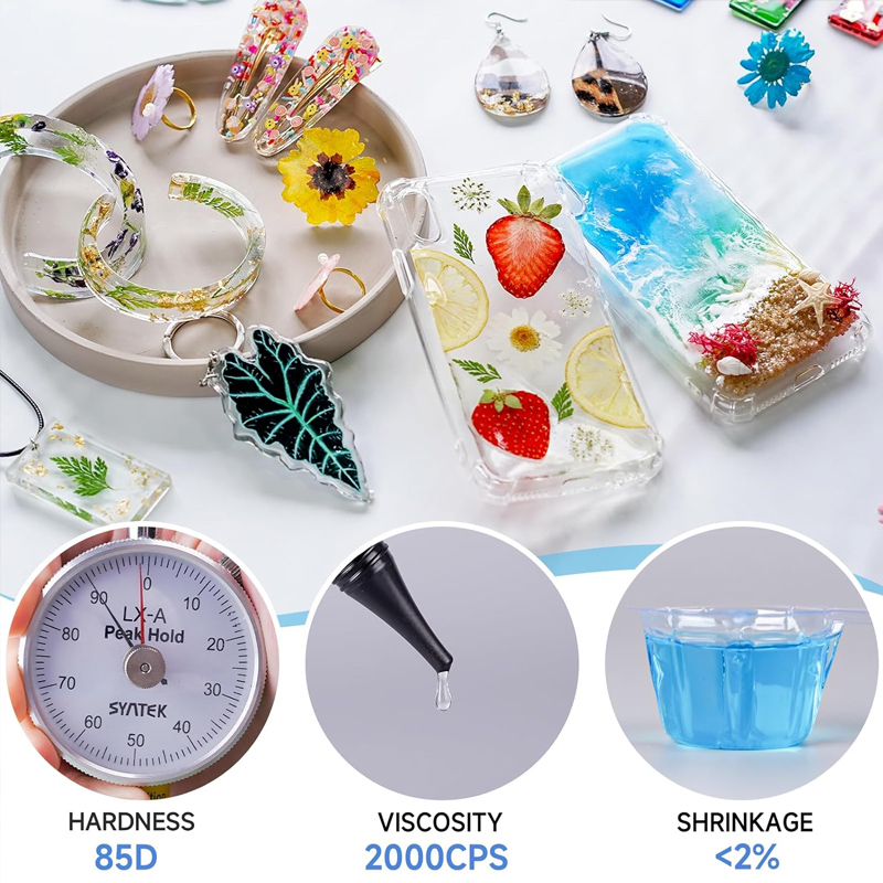 Resin UV ditingkatkan Starter  - Epoxy Uv Resin Kit ulasan dan harga