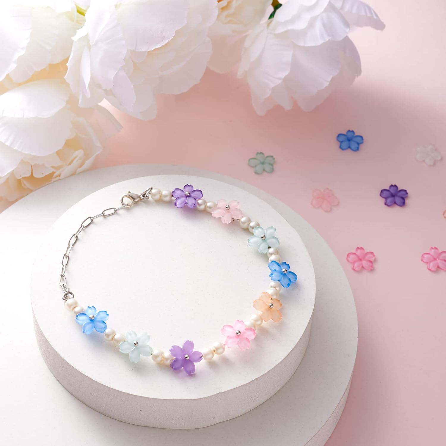 20 buah manik-manik bunga Saku - Flower Preservation Resin ulasan dan harga