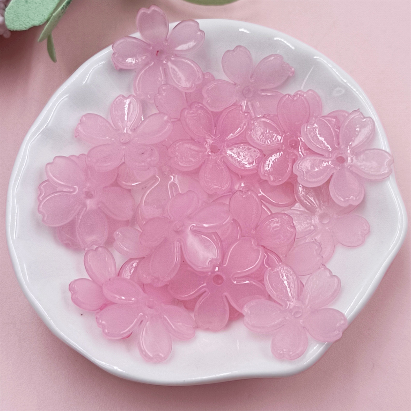 20 buah manik-manik bunga Saku - Flower Preservation Resin ulasan dan harga